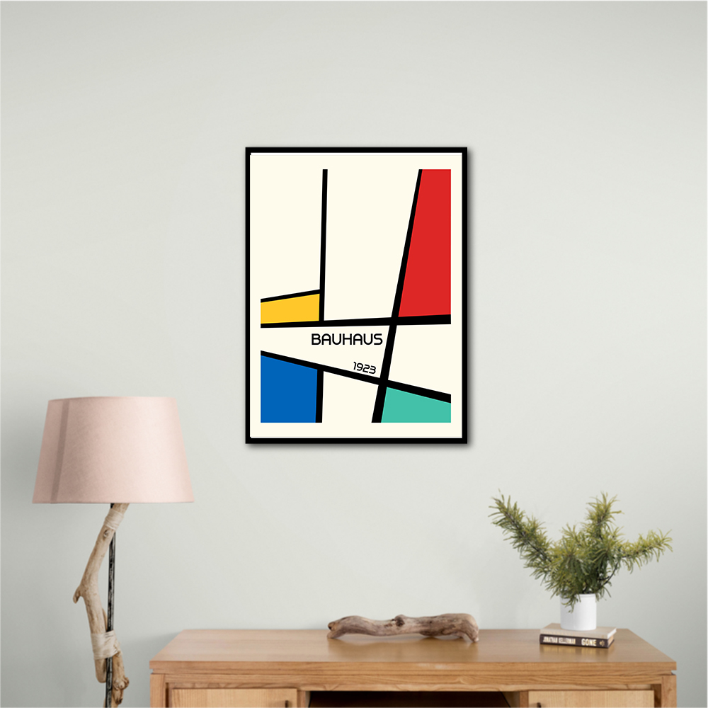 Bauhaus Geometric Design Retro 2