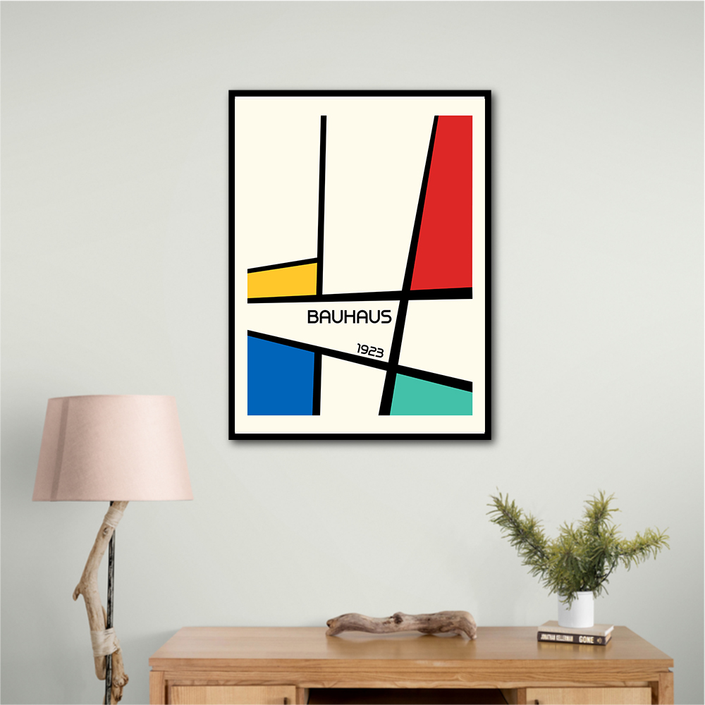 Bauhaus Geometric Design Retro 2