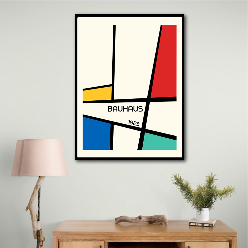 Bauhaus Geometric Design Retro 2