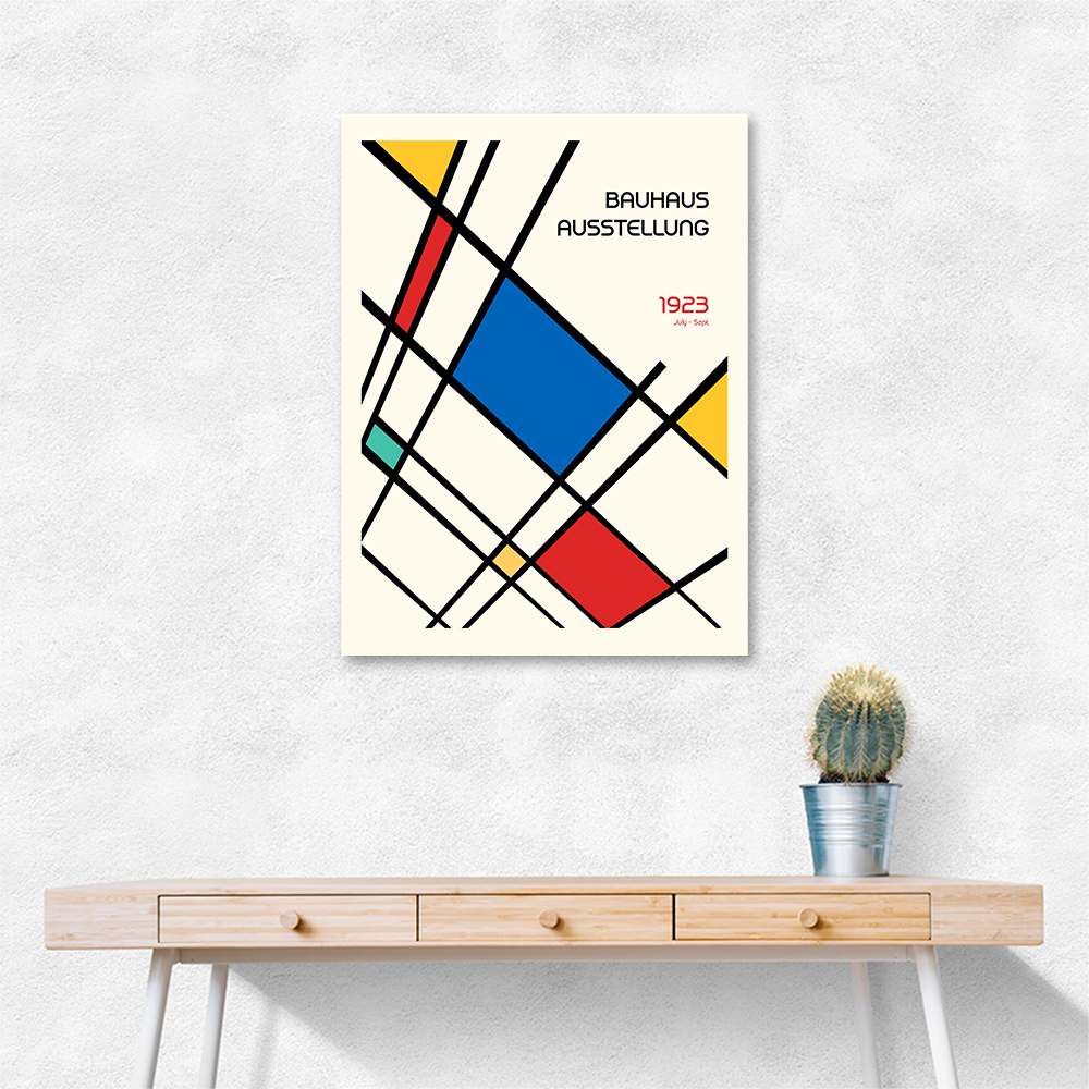 Bauhaus Geometric Design Retro 3