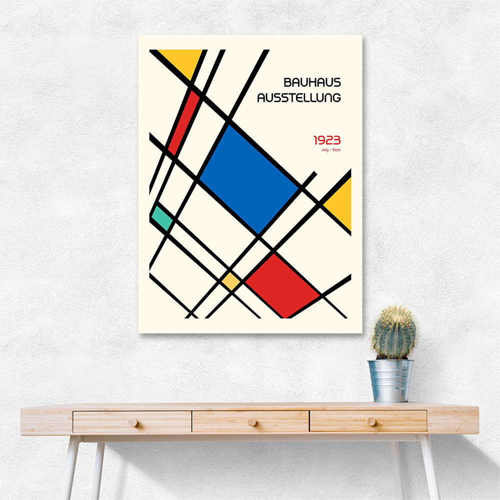 Bauhaus Geometric Design Retro 3