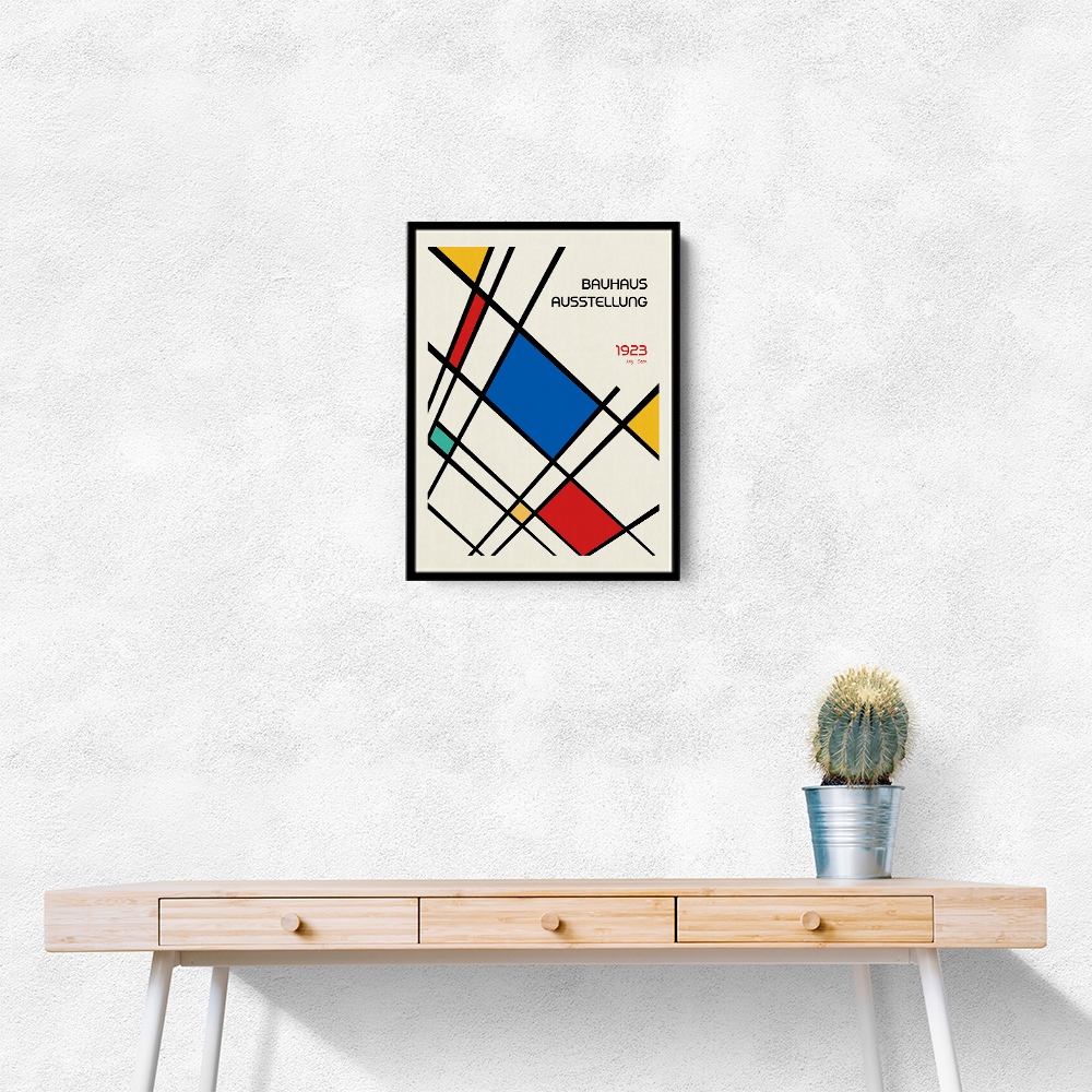 Bauhaus Geometric Design Retro 3