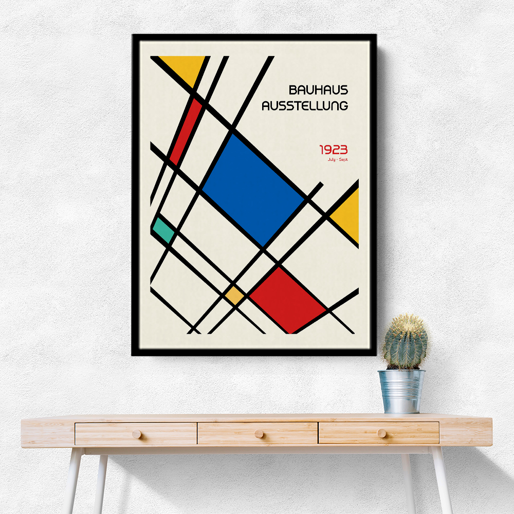 Bauhaus Geometric Design Retro 3