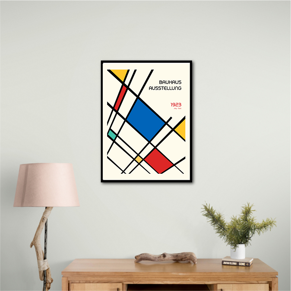 Bauhaus Geometric Design Retro 3