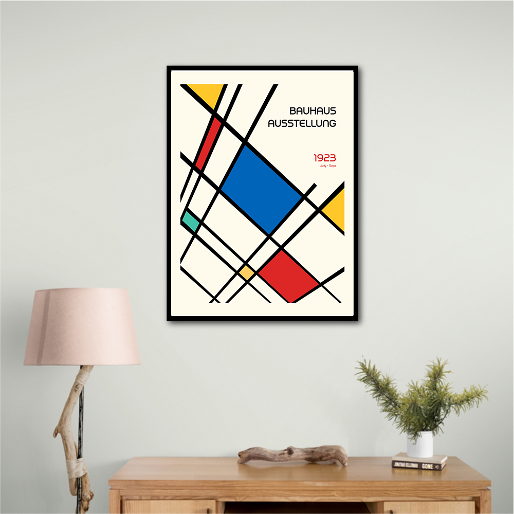 Bauhaus Geometric Design Retro 3