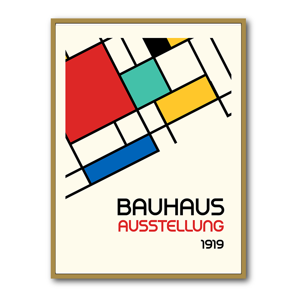 Bauhaus Geometric Design Retro 4