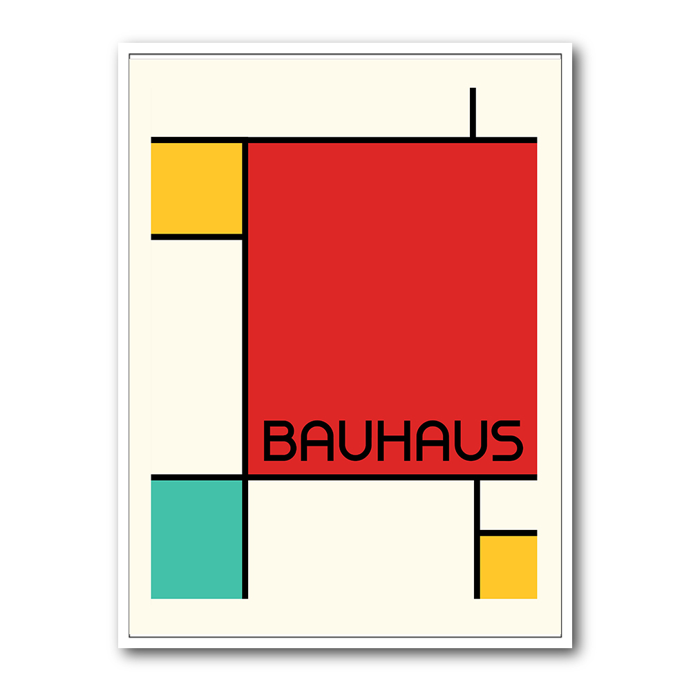 Bauhaus Geometric Design Retro 6