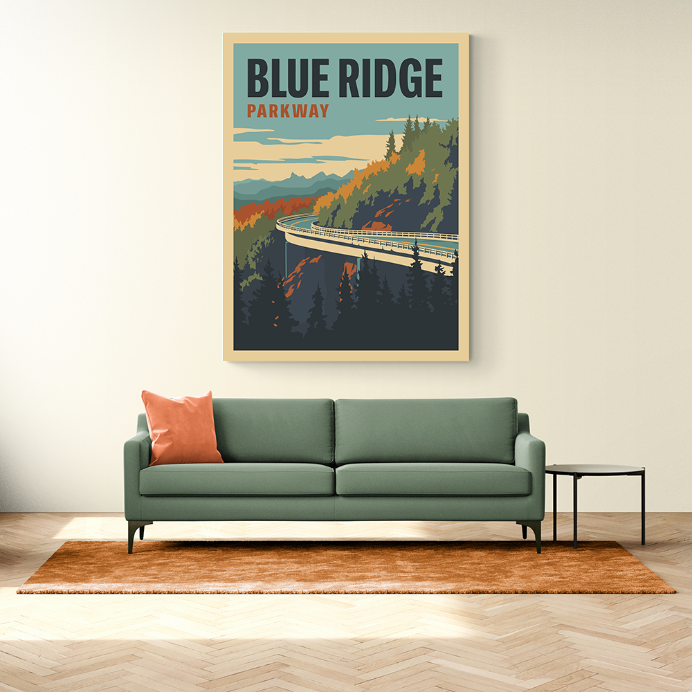 Blue Ridge Parkway Travel Print