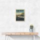 Blue Ridge Parkway Travel Print