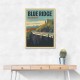 Blue Ridge Parkway Travel Print