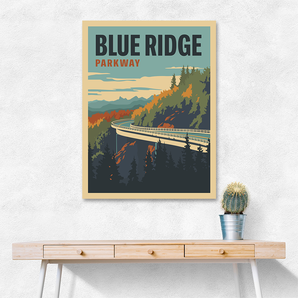 Blue Ridge Parkway Travel Print