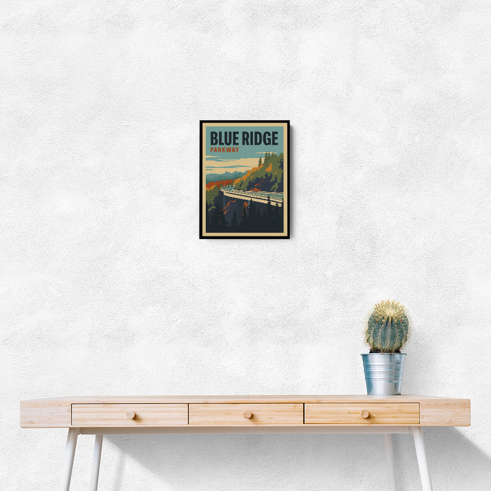 Blue Ridge Parkway Travel Print