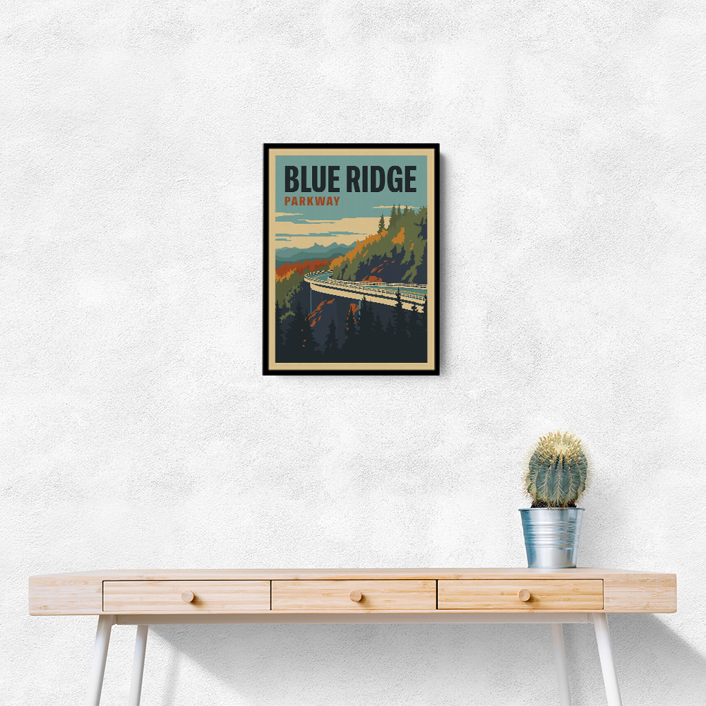 Blue Ridge Parkway Travel Print