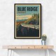 Blue Ridge Parkway Travel Print