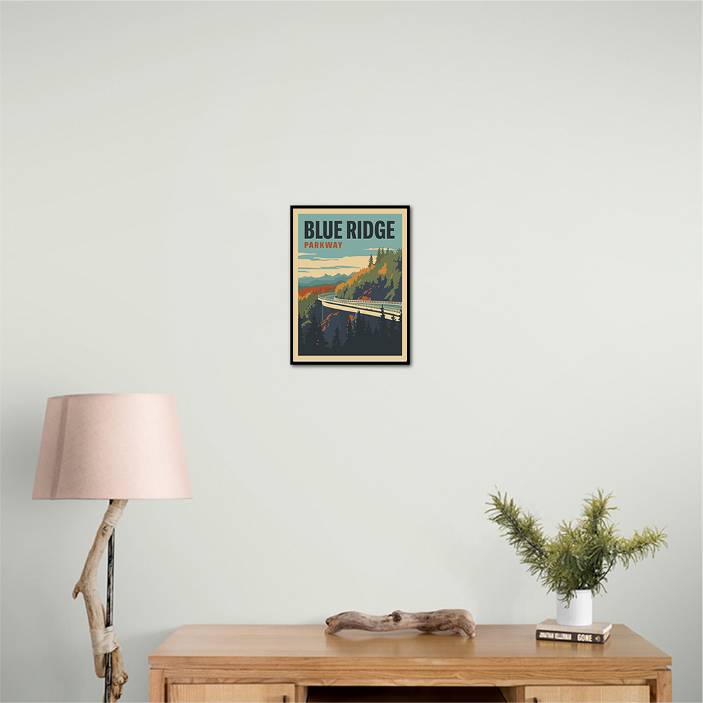 Blue Ridge Parkway Travel Print