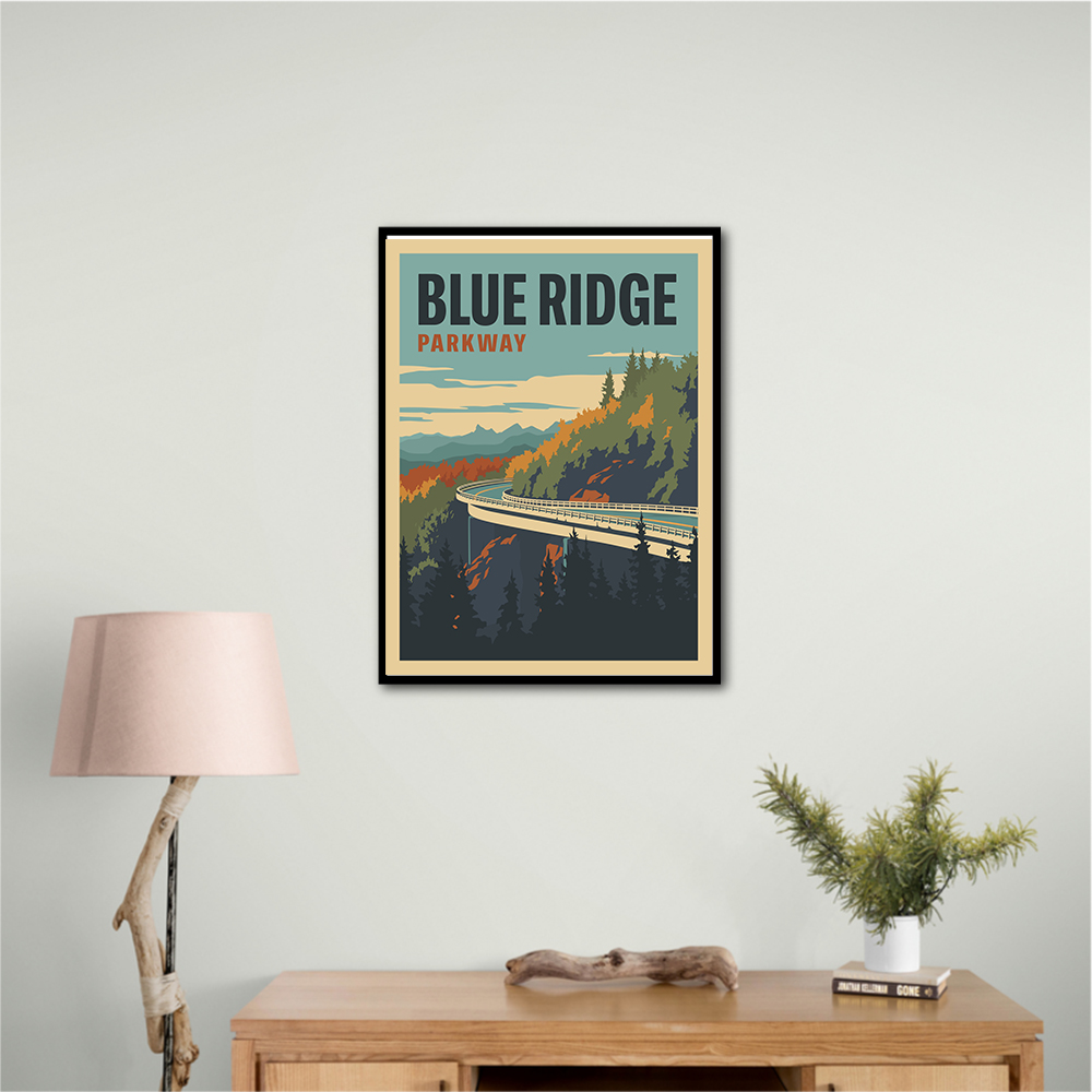 Blue Ridge Parkway Travel Print