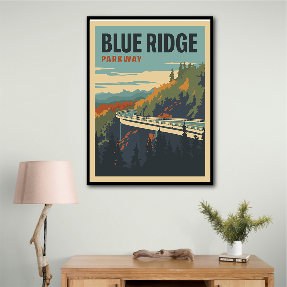 Blue Ridge Parkway Travel Print