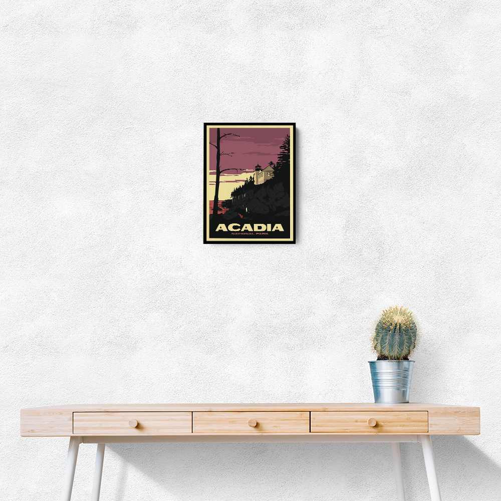 Acadia National Park Travel Print