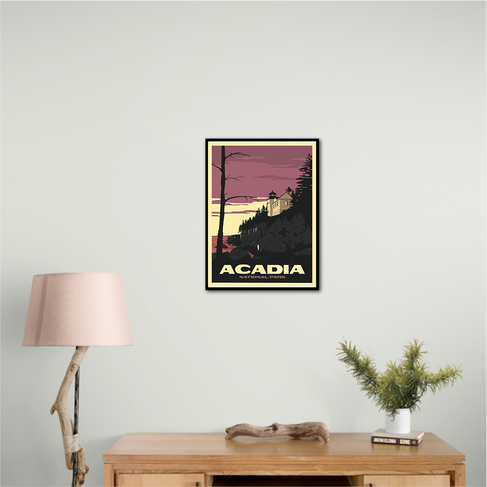 Acadia National Park Travel Print