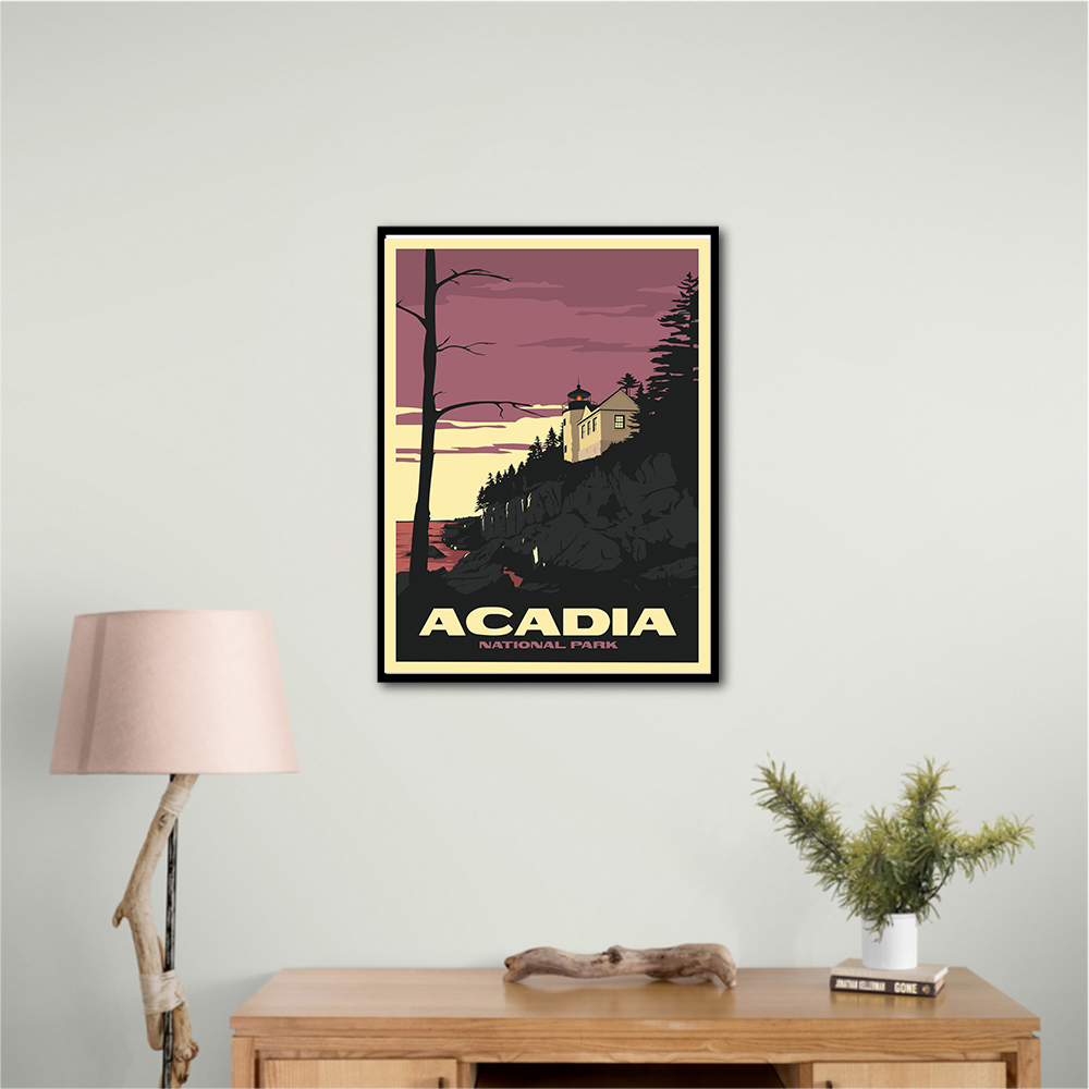 Acadia National Park Travel Print