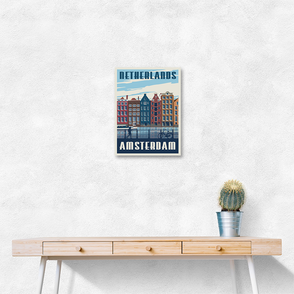 Amsterdam Travel Print