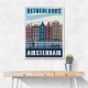 Amsterdam Travel Print