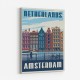 Amsterdam Travel Print