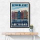 Amsterdam Travel Print