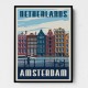 Amsterdam Travel Print