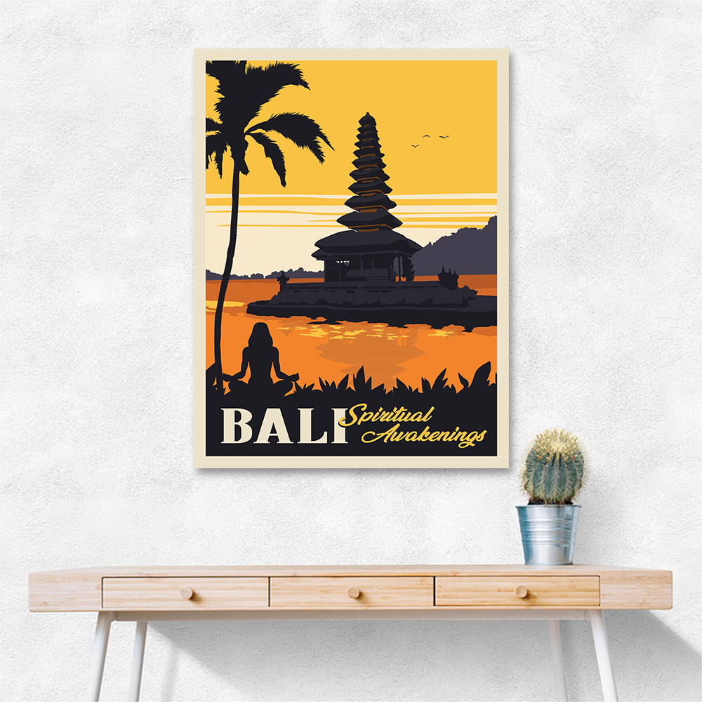 Bali Travel Print