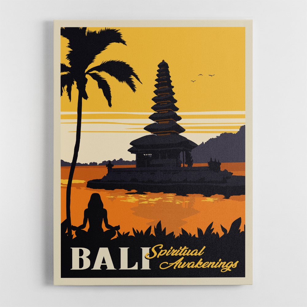 Bali Travel Print