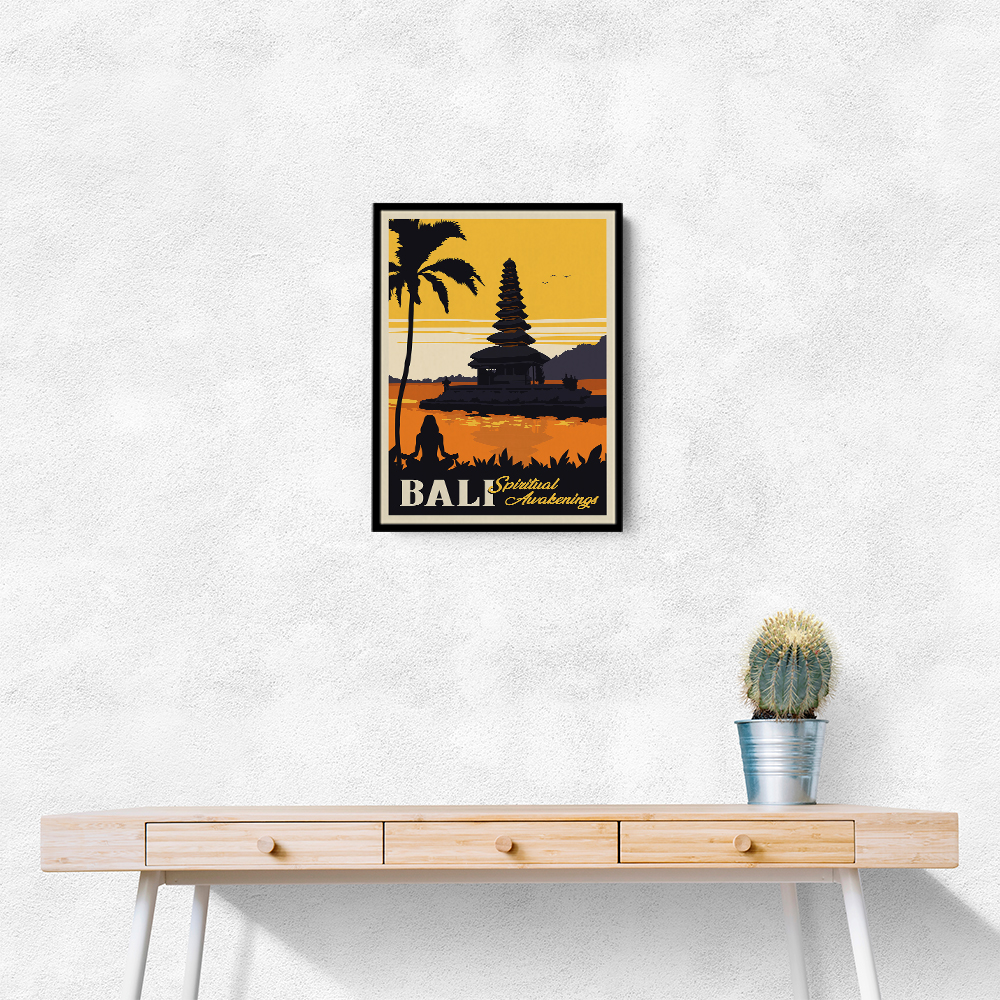 Bali Travel Print