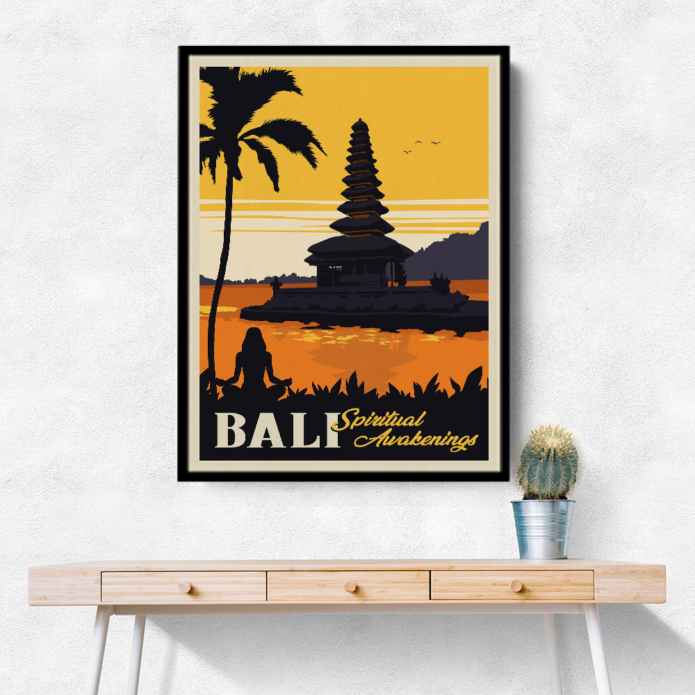 Bali Travel Print