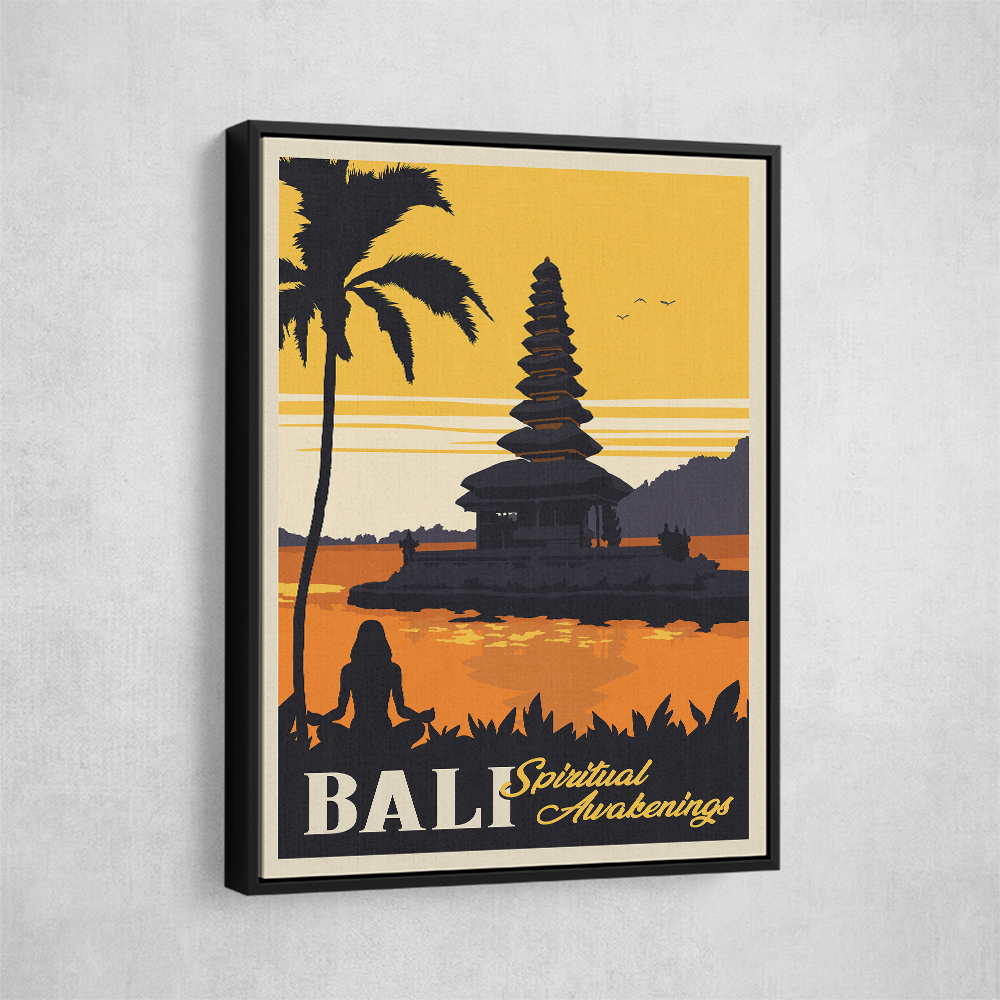 Bali Travel Print