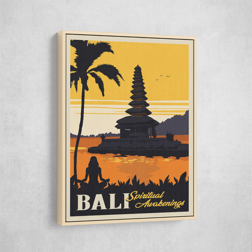 Bali Travel Print