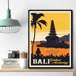 Bali Travel Print