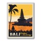 Bali Travel Print