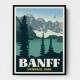 Banff National Park Travel Print