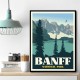 Banff National Park Travel Print