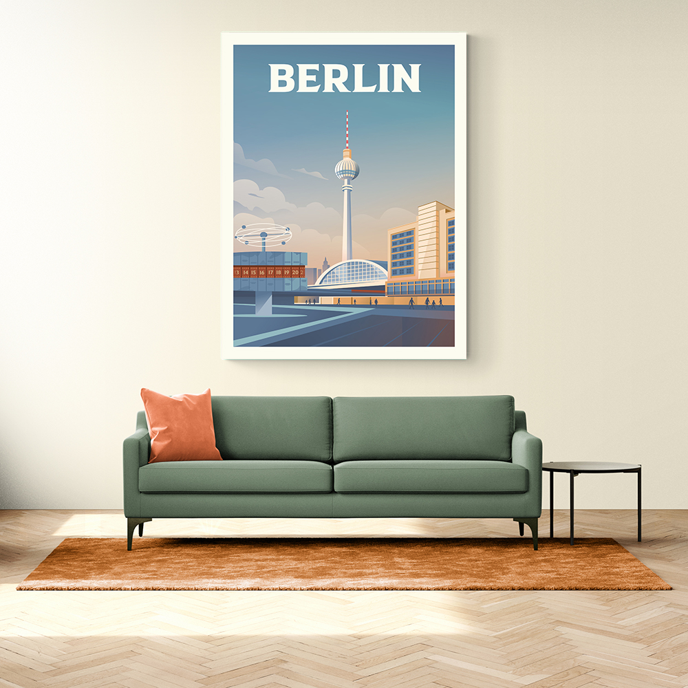 Berlin Cityscape Travel Print