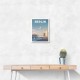 Berlin Cityscape Travel Print Berlin Cityscape Travel Print