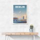 Berlin Cityscape Travel Print Berlin Cityscape Travel Print