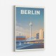 Berlin Cityscape Travel Print Berlin Cityscape Travel Print