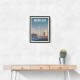 Berlin Cityscape Travel Print Berlin Cityscape Travel Print