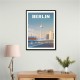 Berlin Cityscape Travel Print Berlin Cityscape Travel Print