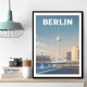 Berlin Cityscape Travel Print