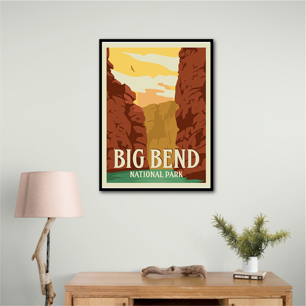 Big Bend National Park Travel Print Big Bend National Park Travel Print
