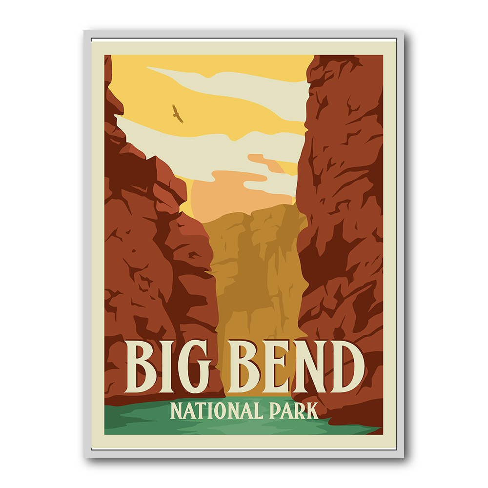 Big Bend National Park Travel Print Big Bend National Park Travel Print