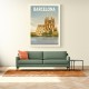 Barcelona Travel Print