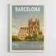 Barcelona Travel Print